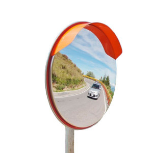 Зеркало дорожное с козырьком, диаметр 1200мм
