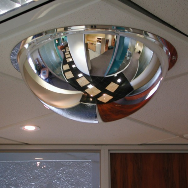 Купольное зеркало, диаметр 600 мм