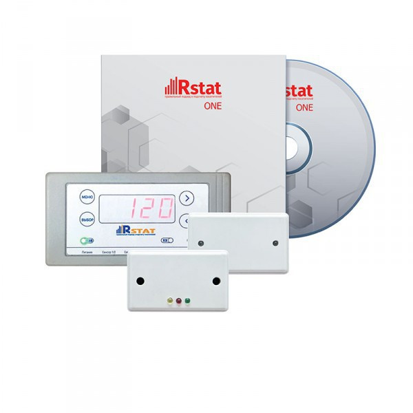 Tab Rstat 10 Горизонтальный ИК-счетчик посетителей Rstat Standard, проводной ...